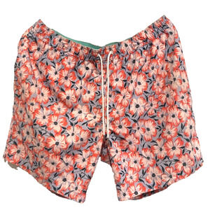 BONOBOS men's multicolor mesh lined beach trunk / shorts size Large